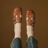 Rosalie | Women’s Mules with Buckles and Orthopedic Insoles
