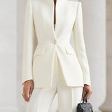 Eleanor | Women's Blazer Two Piece Set Trousers