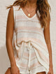 Serena | Women's Knit Vest Shorts Set
