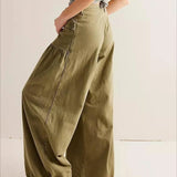 Roxy | Women's Wide Leg Denim Jeans with Low Waist