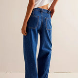 Candace | Women's Wide Leg Denim Jeans with High Waist