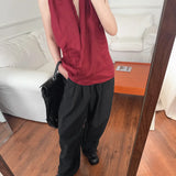 Valienne | Women Top With Linen Cross Neck