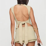 Dakota | Women's Skirt with Low Rise and Front Pockets