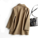 Morgan | Women's Mid-Length Wool Coat with Relaxed Silhouette
