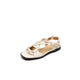 Santorini | Women Flat Sandals with Leather Upper