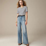 Briar | Women's Wide Leg Denim Jeans with High Waist