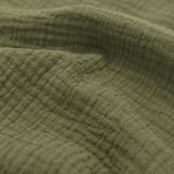 Eden | Women Top With Cotton Gauze V Neck