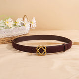 Everlyn | Women Belt with Suede Material and Knot Buckle