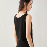 Ivanna | Women Vest With Cashmere Fabric