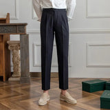 Jasper | Men's Pants with High Waist and Straight Legs