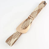 Valentina | Women Belt with Woven Design and 38.5 Inch Length