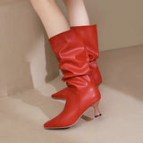 Serene | Women's Boots with Slip-On and Pointed Toe