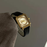 Elvra | Women Wrist Watch with Square Case and Quartz Movement