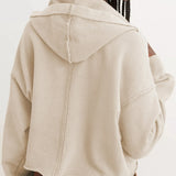 Faye | Women's Cropped Hoodie with Relaxed Fit and Soft Fabric Blend