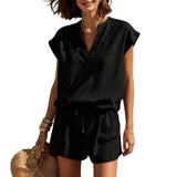 Juliette | Women's Two Piece Lounge Set Shorts