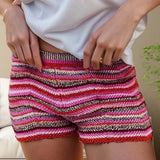 Madeline | Women's Shorts with Elastic and Knit