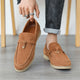 Lawrence | Men's Suede Tassel Loafers with Classic Fit