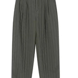 Daria | Women's Quilted Wide Leg Pants with High Waist