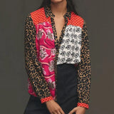 Varelle | Women Shirt With Contrast Panel Design