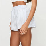 Eleanor | Women Shorts with Elastic Waist and Wide-leg