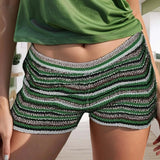Madeline | Women's Shorts with Elastic and Knit