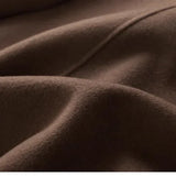 Cecilia | Women's Double-Breasted Wool Coat with Structured Straight Cut