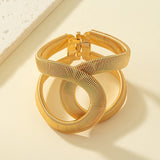 Empress | Women Cuff with Coil Design and Zinc Alloy