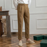 Jasper | Men's Pants with High Waist and Straight Legs