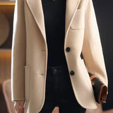 Johanna | Women's Wool Blend Blazer with Tailored Relaxed Silhouette
