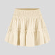 Viora | Women's Skirt with Stretch Waist and Ruffle Layers