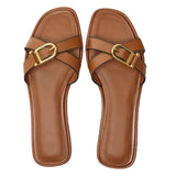 Calvi | Women's Sandals with Cutouts and Vegan Leather