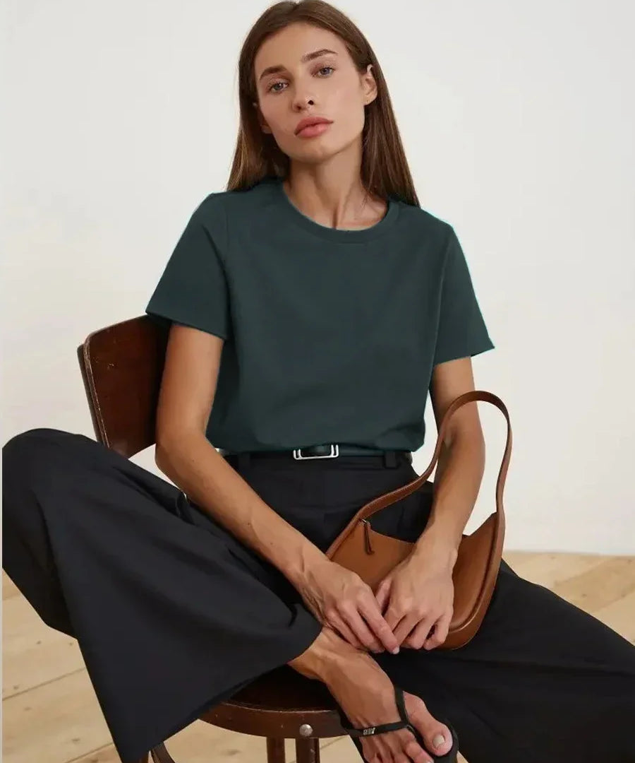 Elise | Women Tee With Relaxed Fit And Cotton