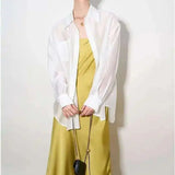 Helena | Women Shirt With Lapel Collar Design