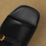 Marcella | Women's Sandal with Buckle and Leather