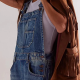 Marceline | Women's Oversized Cotton Denim Overalls with Adjustable Straps