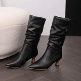Serene | Women's Boots with Slip-On and Pointed Toe