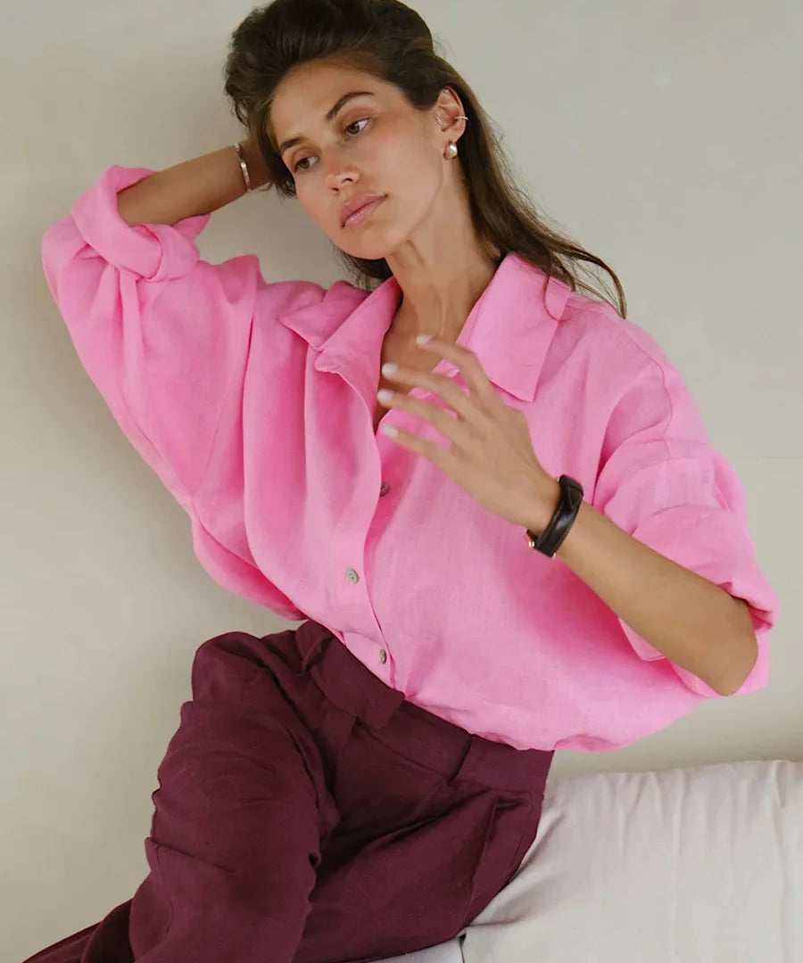 Capri | Women Shirt With Cotton Relaxed Fit