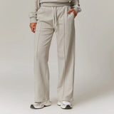 Antonia | Women's High Waisted Running Pants with Elastic Waist