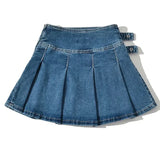 Lila | Women's Skirt with Pleated Buckle Detail