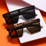 Juniper | Modern Bold Sunglasses with Polarized-UV400 and Bamboo-Frames