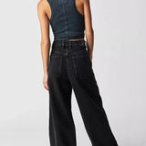 Willa | Women's Straight Leg Cuffed Jeans