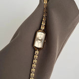 Solenne | Women Wrist Watch with Rectangular Case and Bracelet