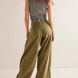 Roxy | Women's Wide Leg Denim Jeans with Low Waist