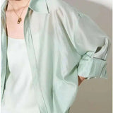 Helena | Women Shirt With Lapel Collar Design