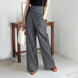 Josephine | Women's Wide Leg Pants with Wrap Waist