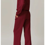 Antonia | Women's High Waisted Running Pants with Elastic Waist