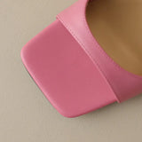 Belle | Women’s Mules with Open Toe and Strap