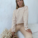 Marinière | Women Tee With Striped Pattern Design