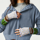 Beth | Women's Cropped Zip Hoodie with Oversized Fit and Soft Cotton Fabric