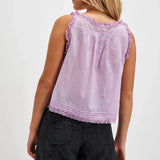 Fiorella | Women Camisole With Lace Trim Detail
